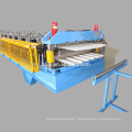 Double Layer Roll Forming Machine , High speed double layer wall/roof panel roll forming machine